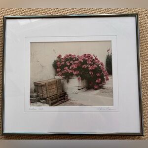 Framed vintage Scanlan photography print